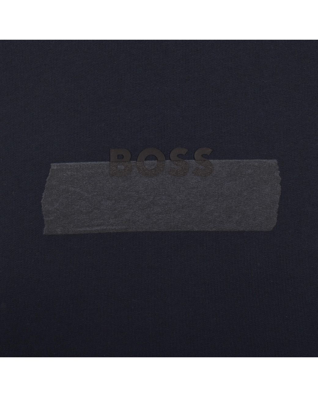 Boss Blue Boss We Logotape Sweatshirt for men
