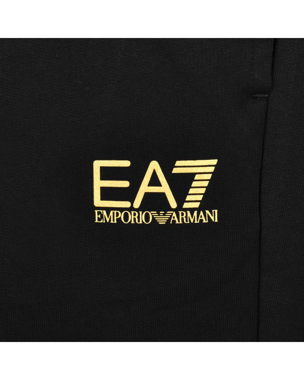 EA7 Black Emporio Armani Core Id Jogging Bottoms for men