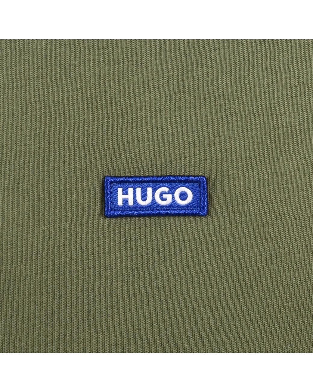 HUGO Green Nieros Logo T Shirt for men
