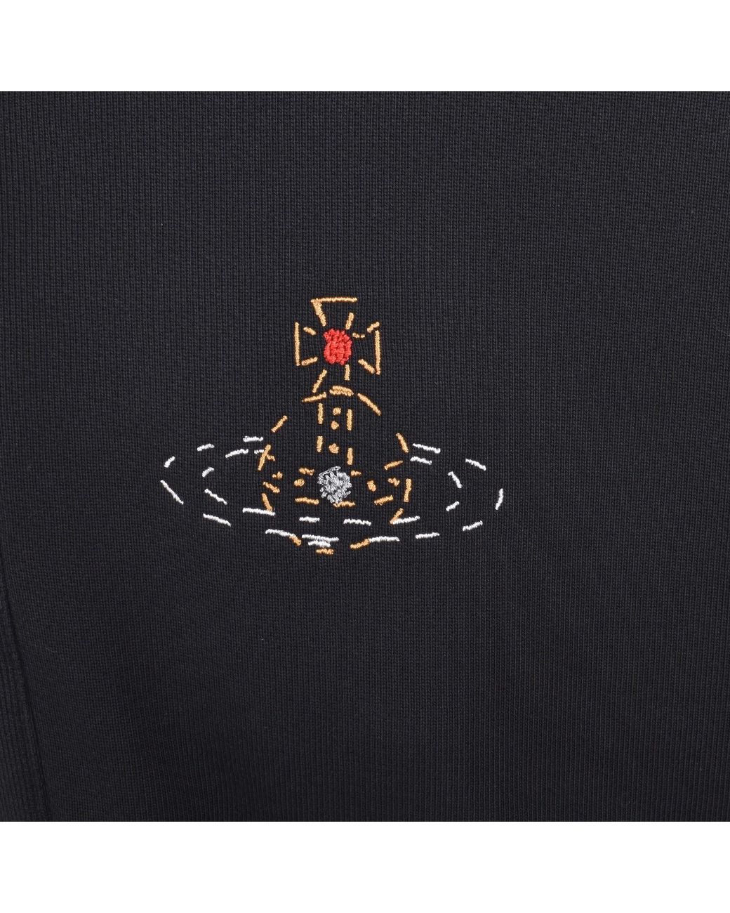 Vivienne Westwood Blue Batwing Hoodie for men