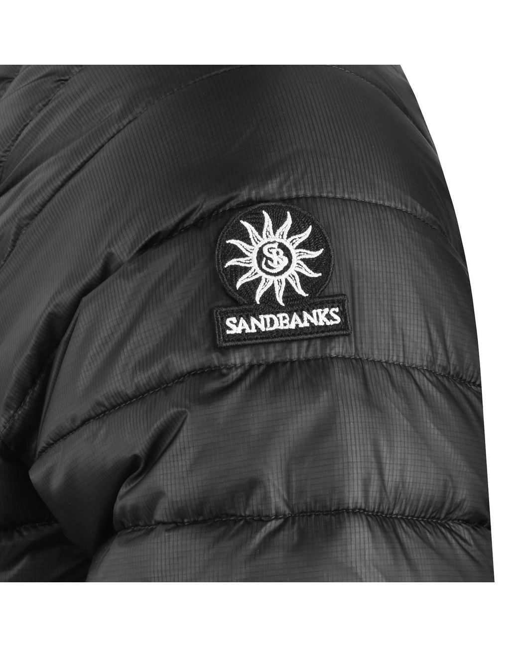 Sandbanks Gray Micro Puffer Jacket for men