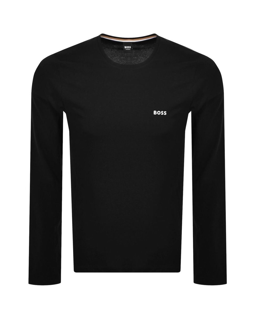 BOSS BUSINESS Black Boss Mix And Match Long Sleeve T Shirt for men