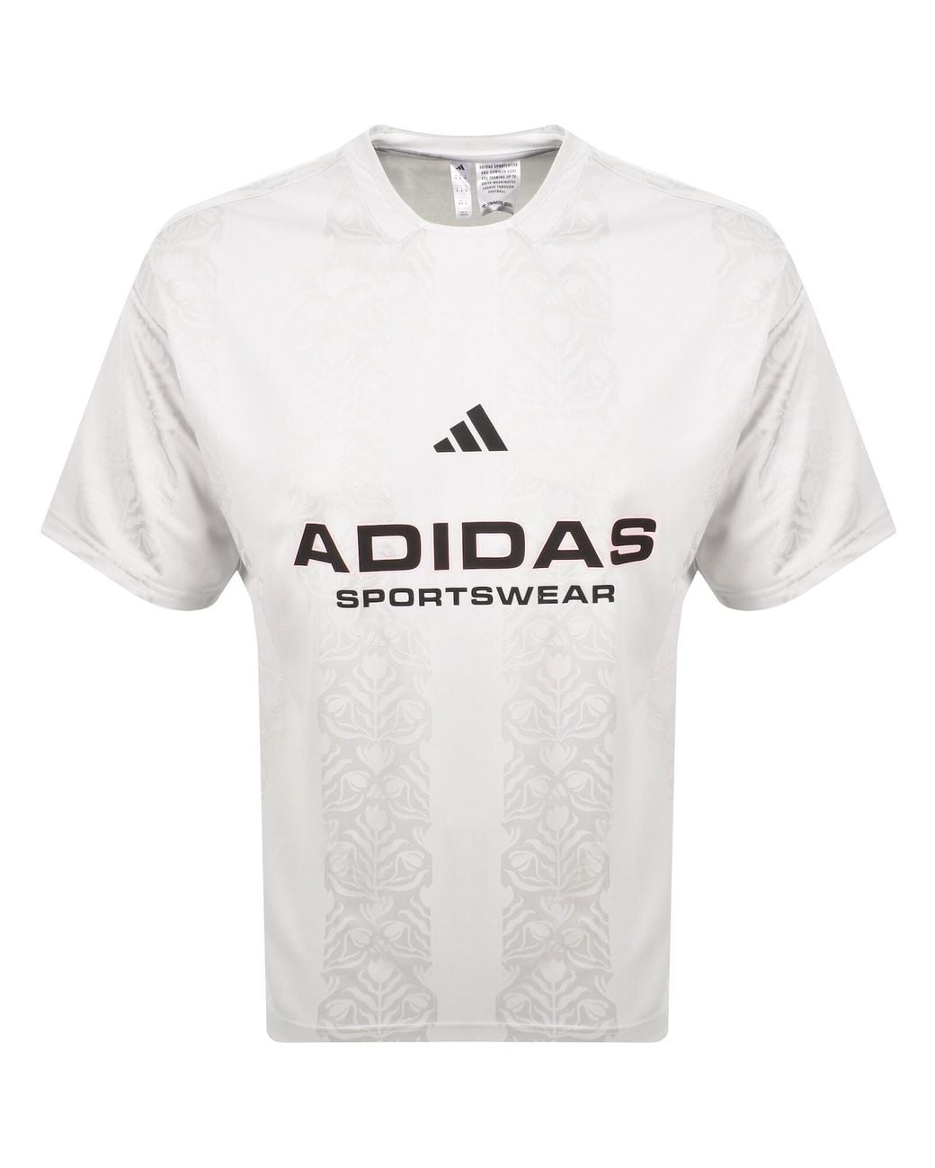 Adidas Gray Common Goal T Shirt for men