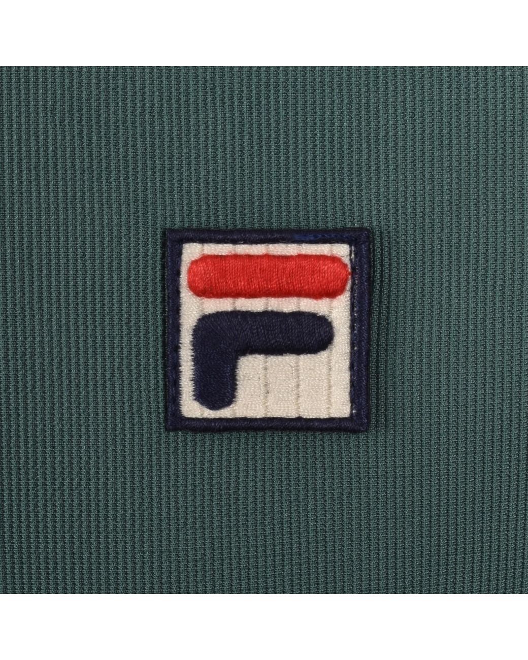 Fila Green Fila Tommaso Cut And Sew Track Top for men