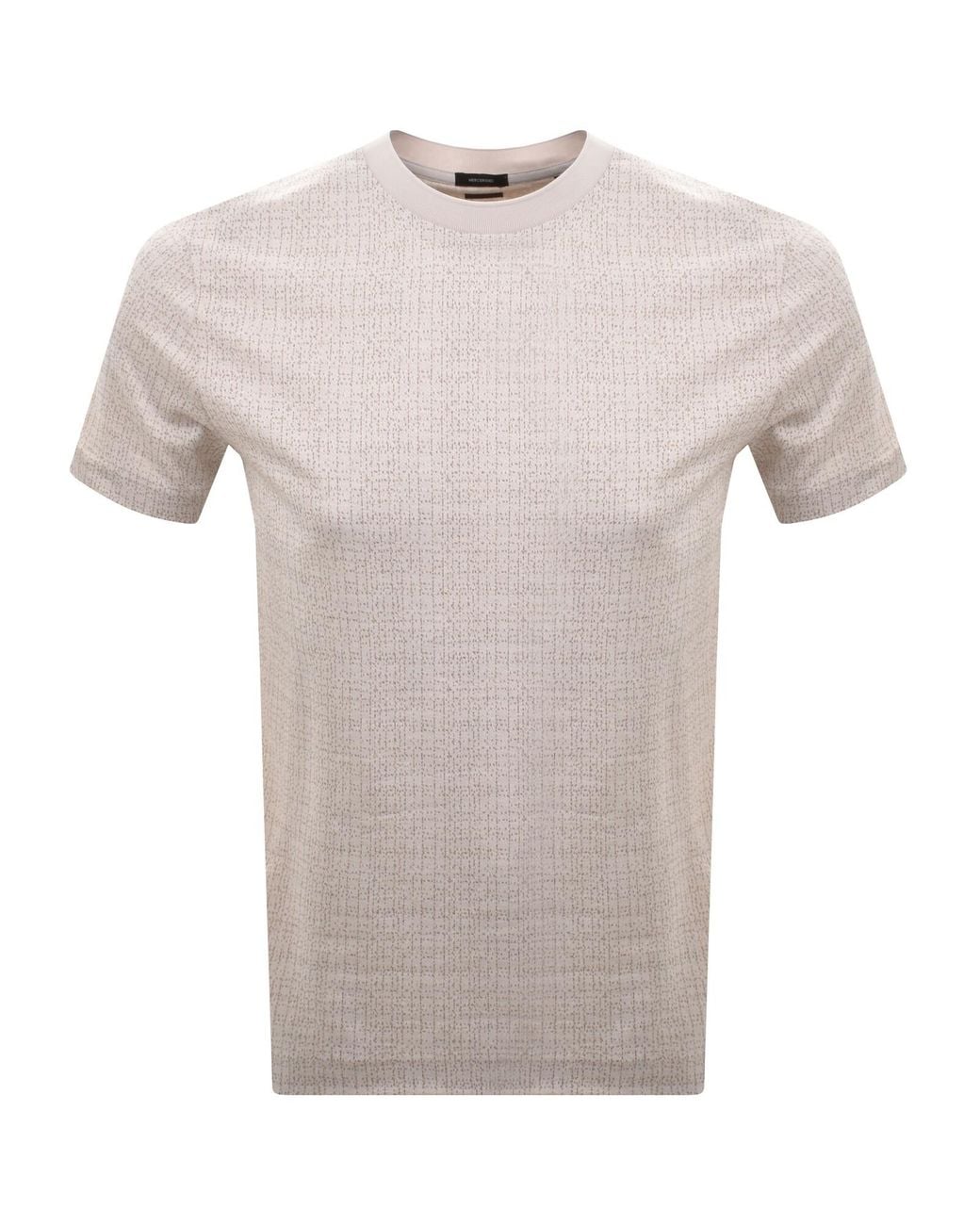 BOSS BUSINESS Gray Boss Thompson 181 T Shirt for men