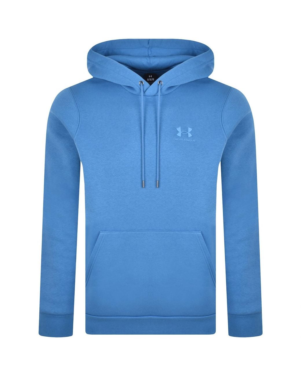 Under Armour Blue Icon Fleece Hoodie for men