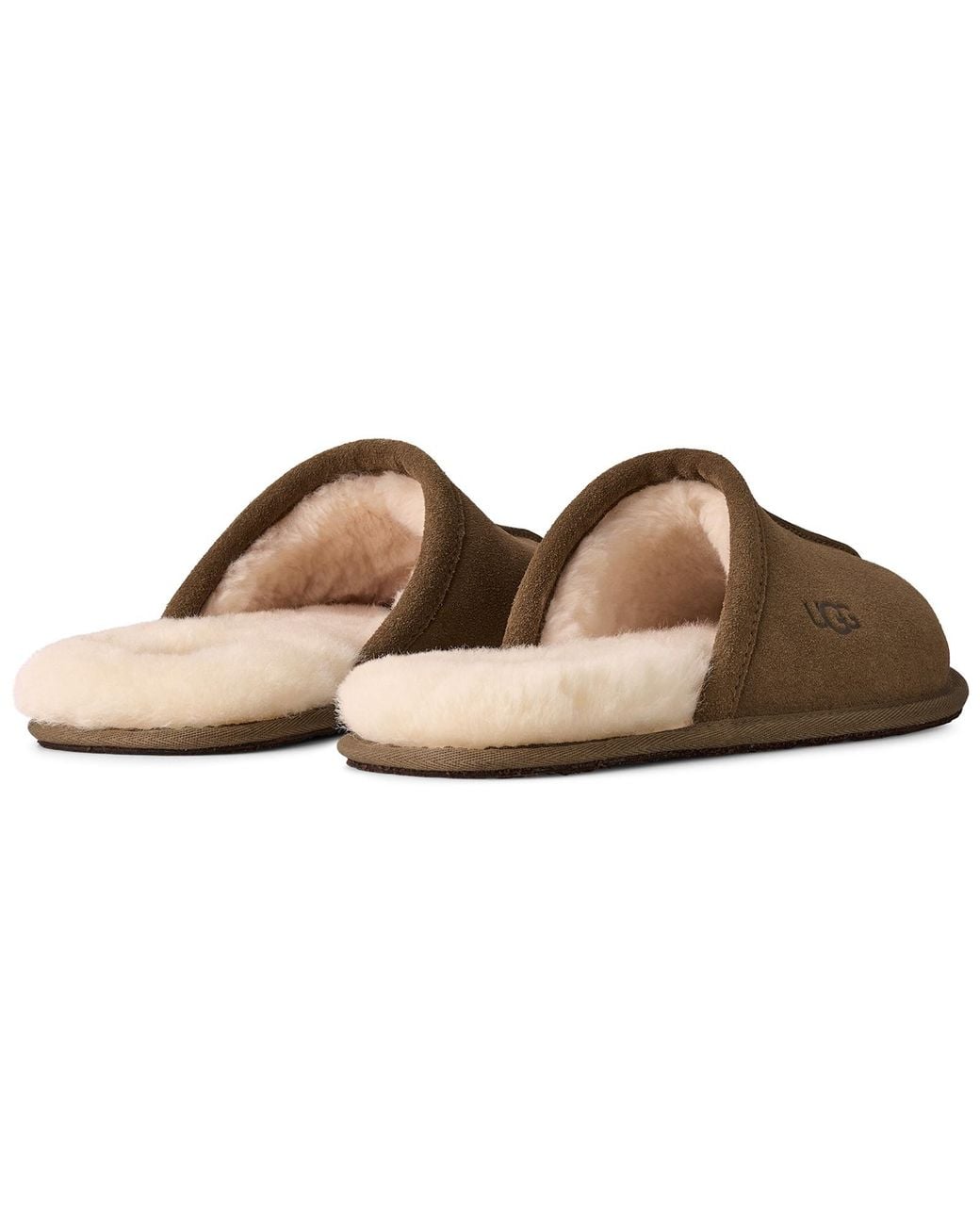 Ugg Brown Scuff Slippers Light for men