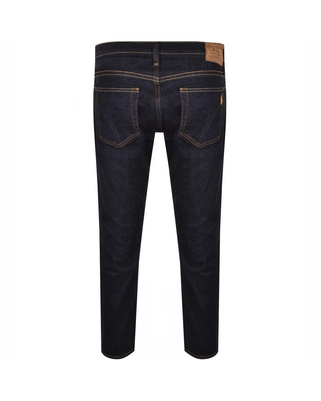 Ralph Lauren Blue Sullivan Slim Fit Jeans Dark Wash for men