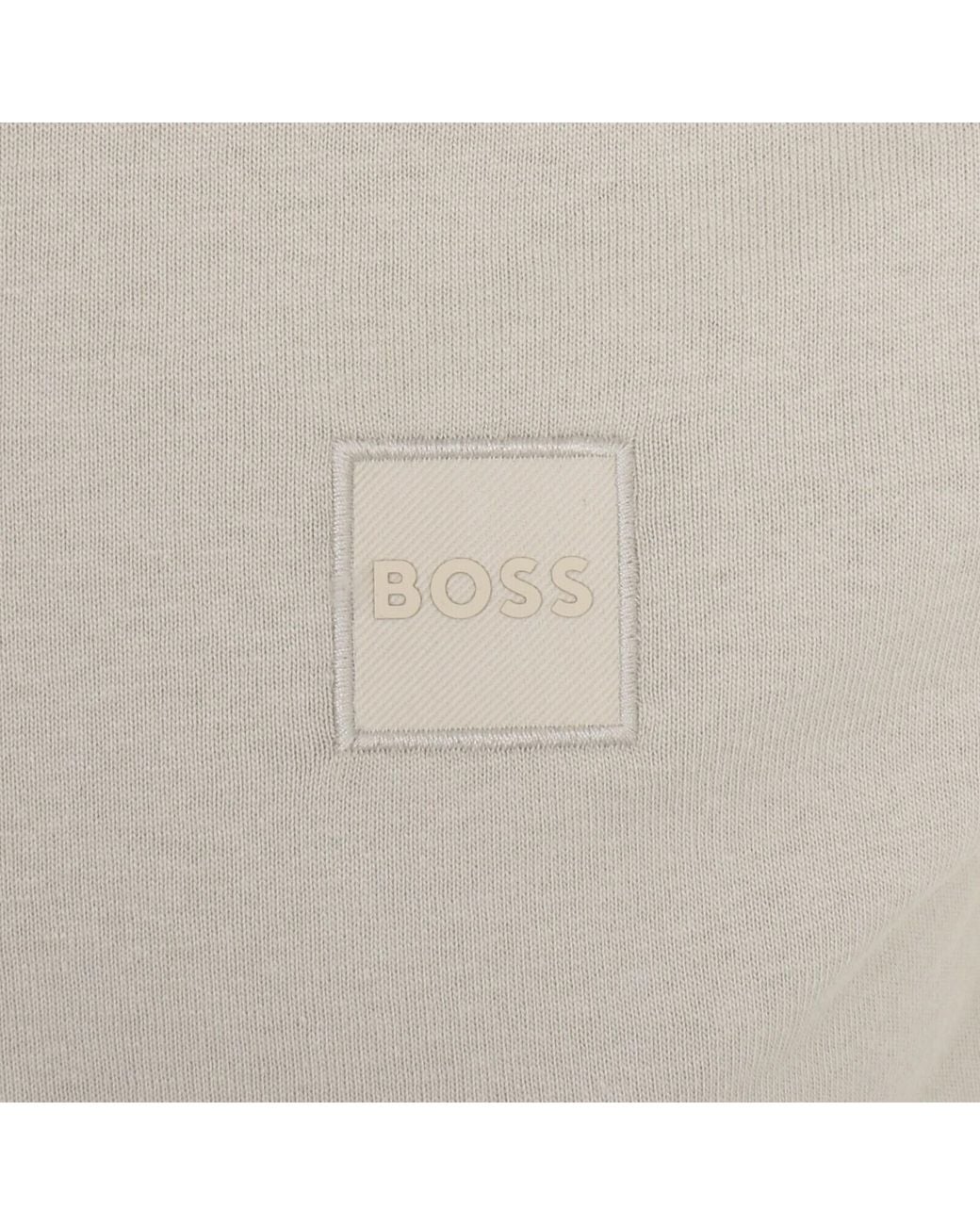 Boss Gray Boss Tales T Shirt Light for men