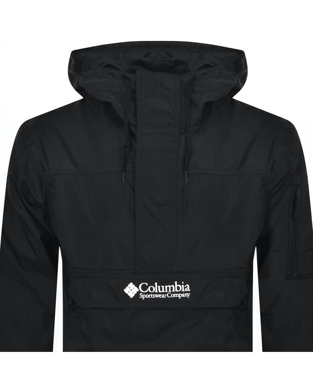 Columbia Black Challenger Windbreaker Jacket for men