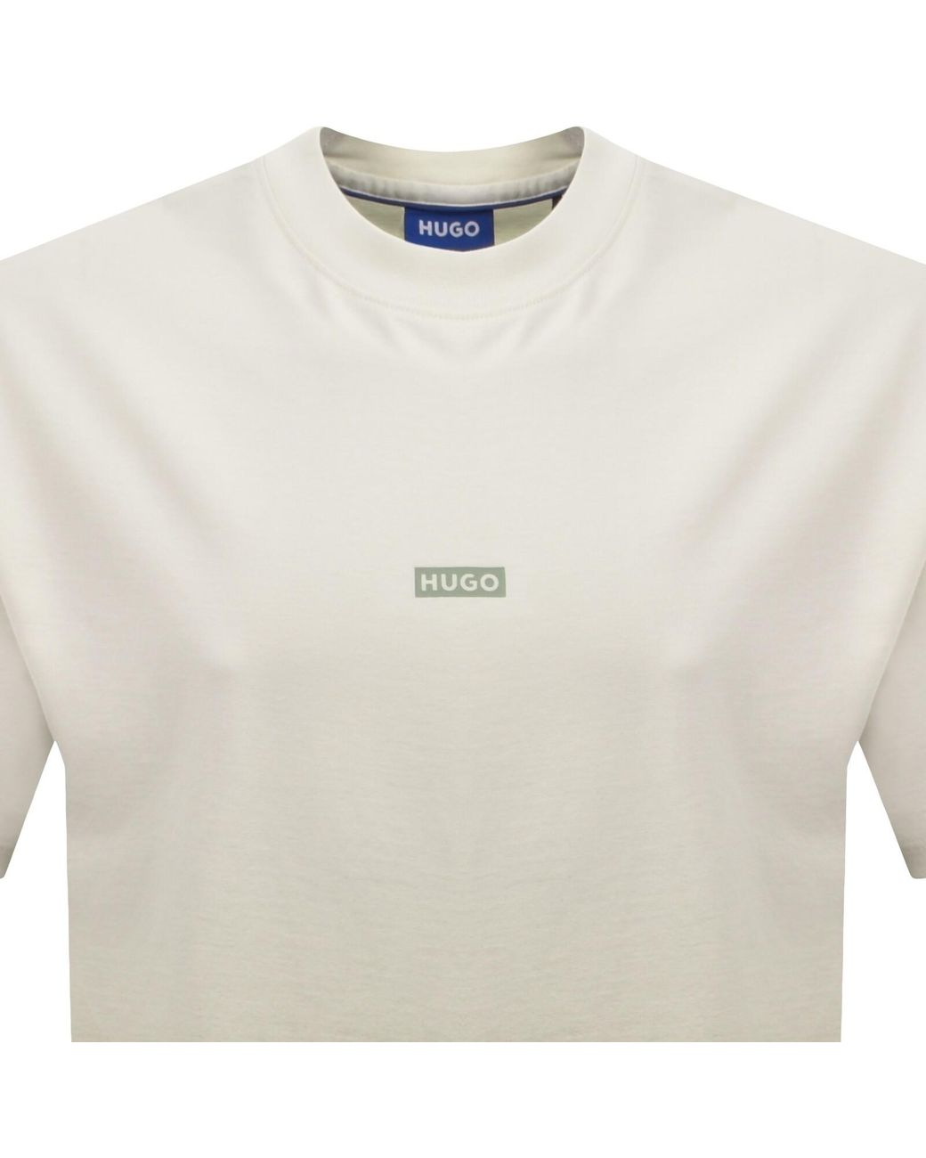 HUGO White Nalono T Shirt Off for men
