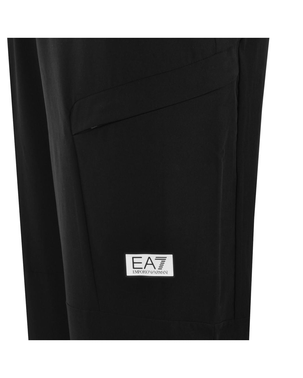 EA7 Black Emporio Armani Joggers for men
