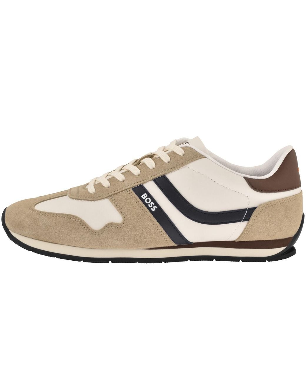 BOSS BUSINESS White Boss Levon Runner Trainers Open for men