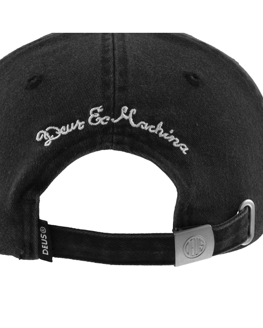 Deus Ex Machina Black Canggu Sign Cap for men
