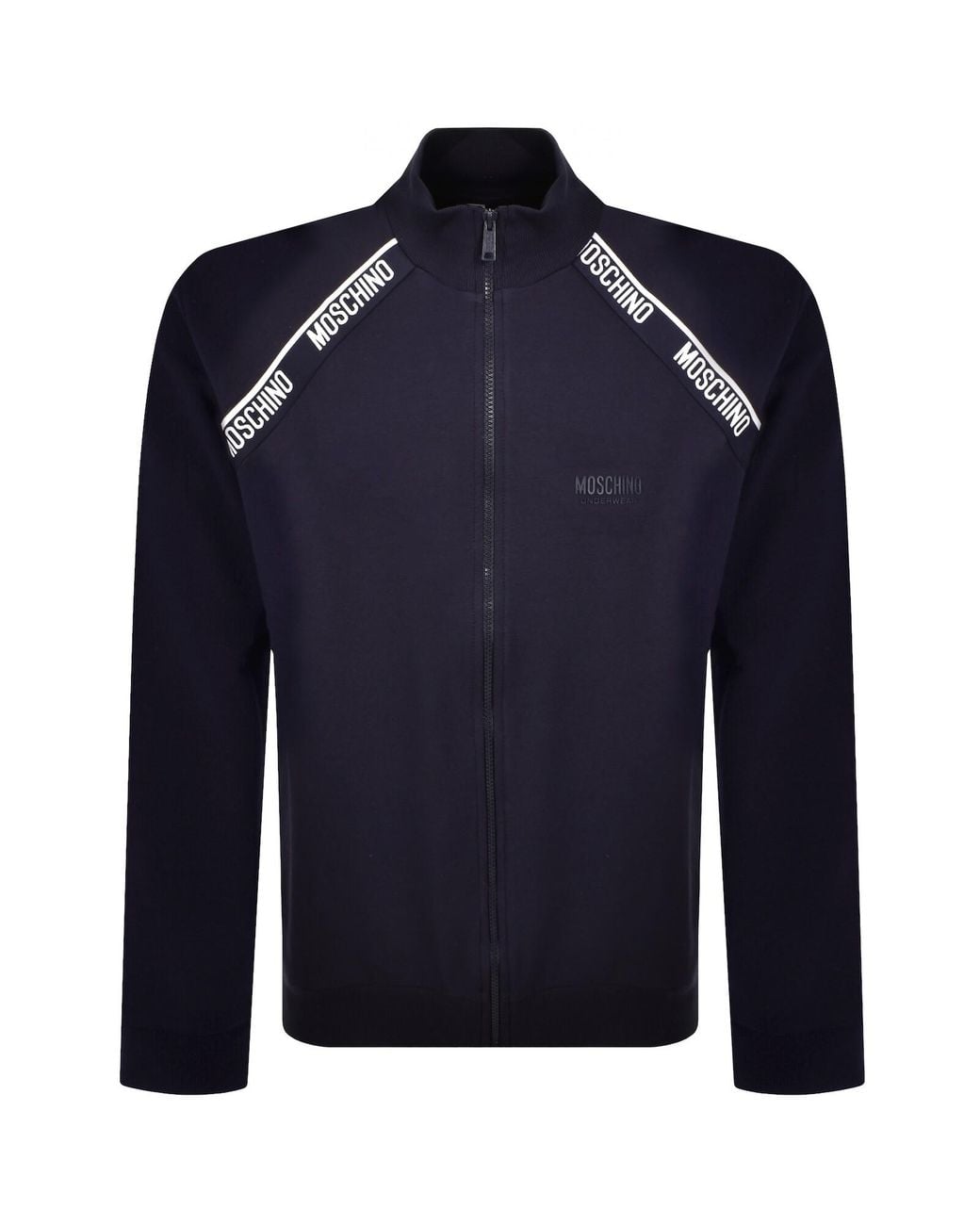 Moschino Blue Logo Sweatshirt for men