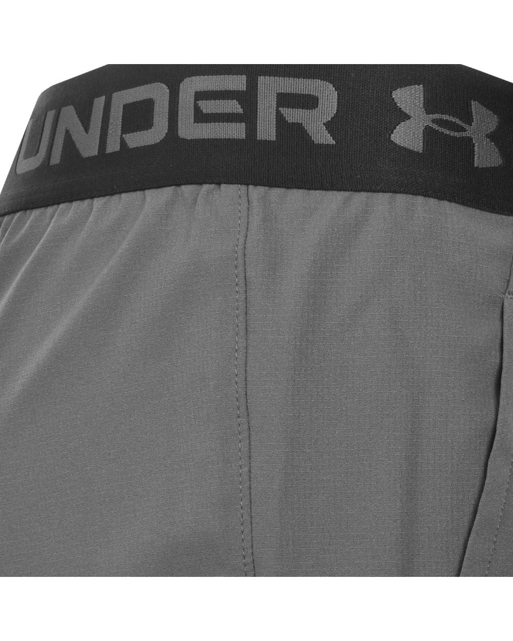 Under Armour Gray Vanish Fitted Woven Shorts for men