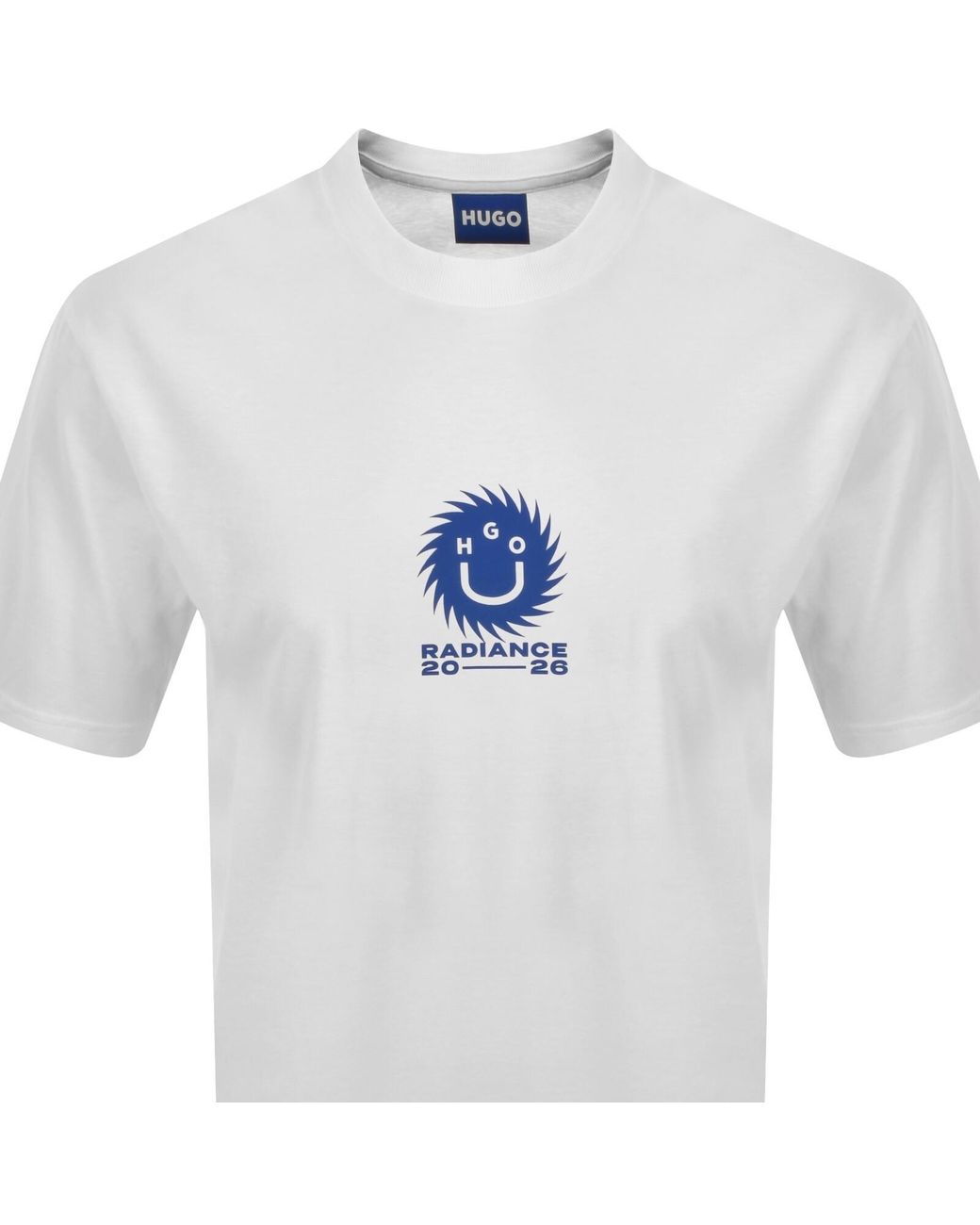 HUGO White Nunarix T Shirt for men