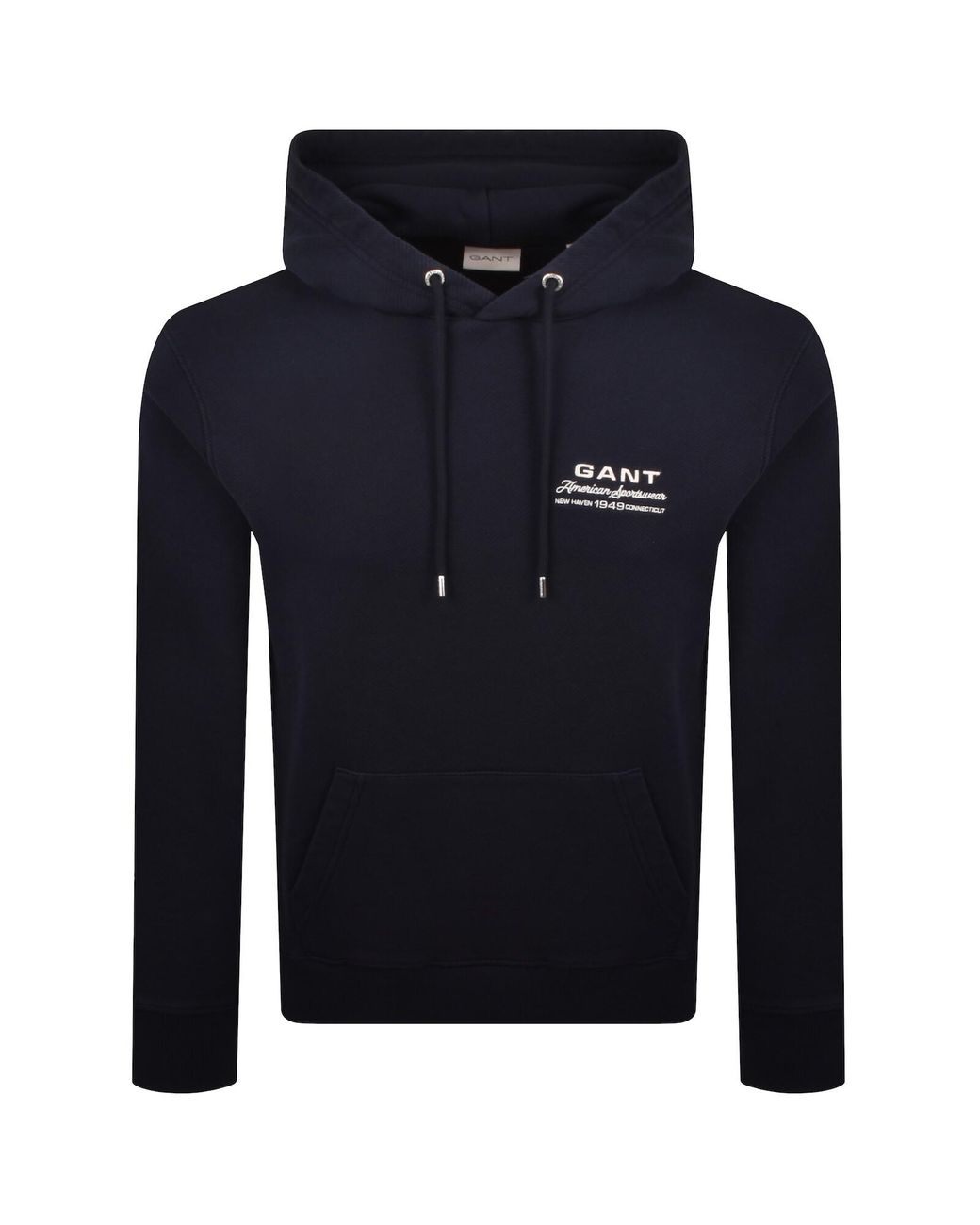Gant Blue Small Graphic Hoodie for men