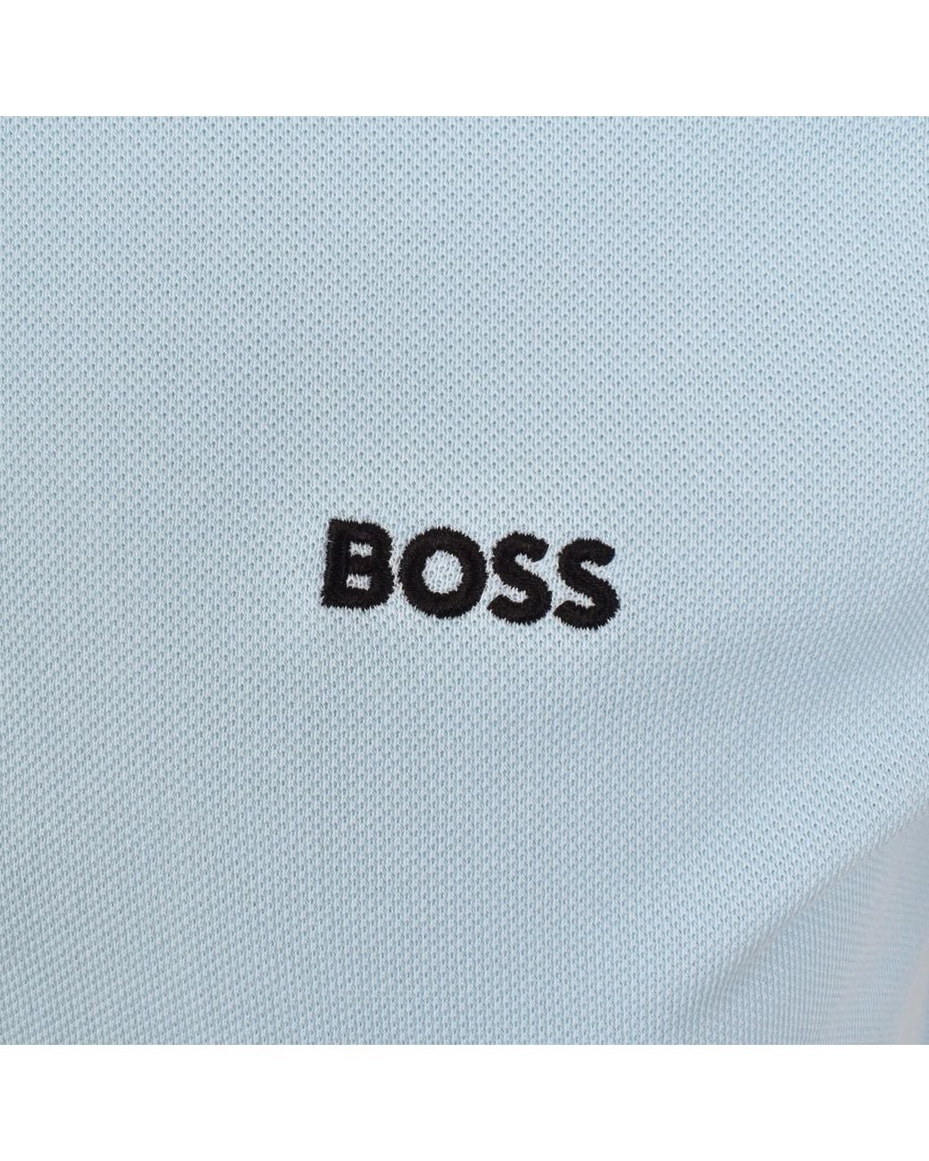 Boss Blue Boss Paddy Polo T Shirt Open for men