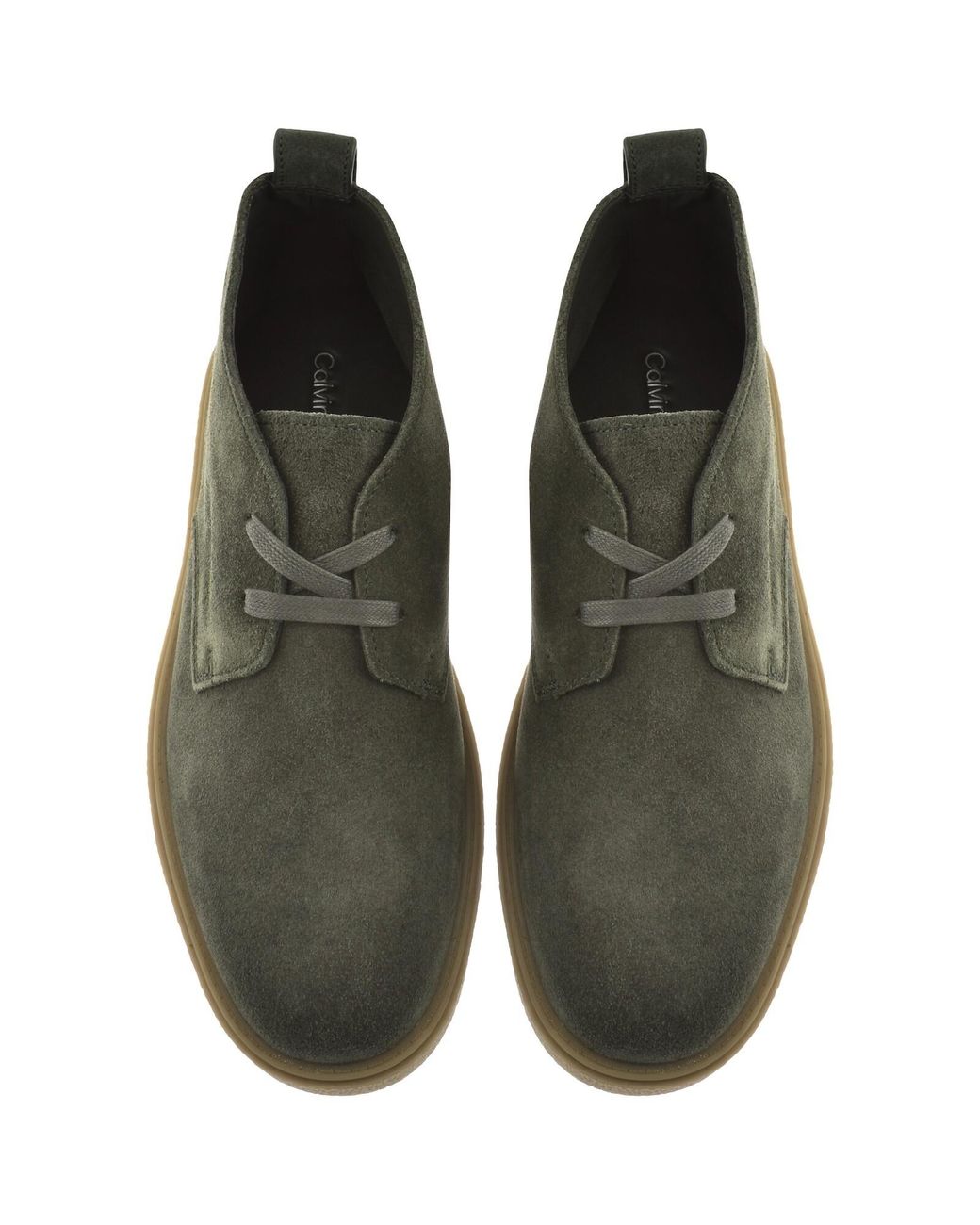 Calvin Klein Green Desert Boots for men