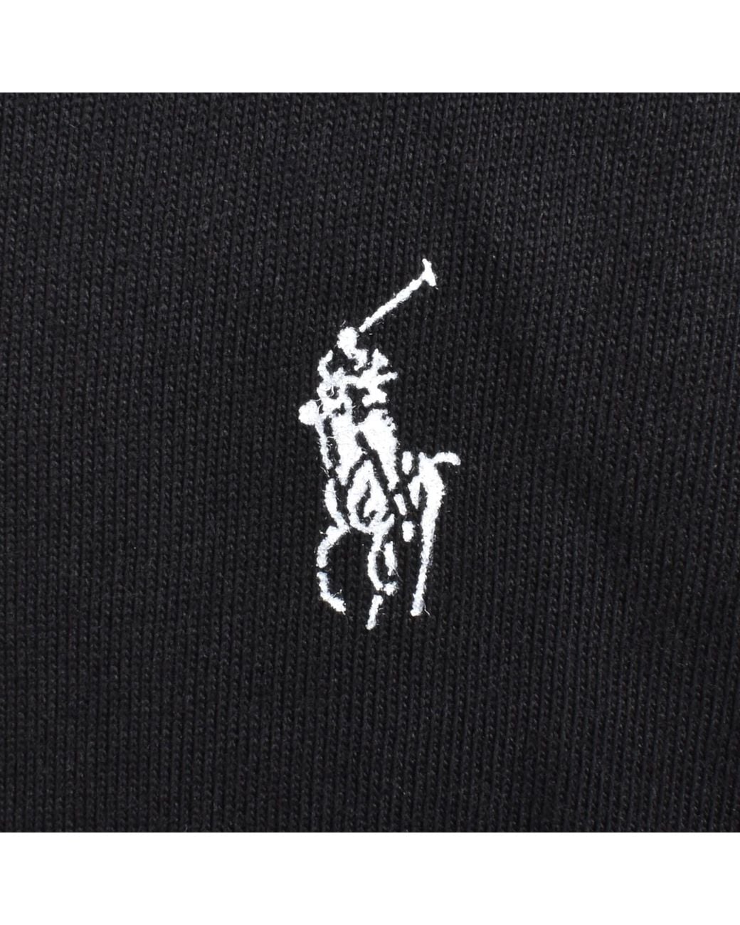 Ralph Lauren Black Patterned Lounge Shorts for men