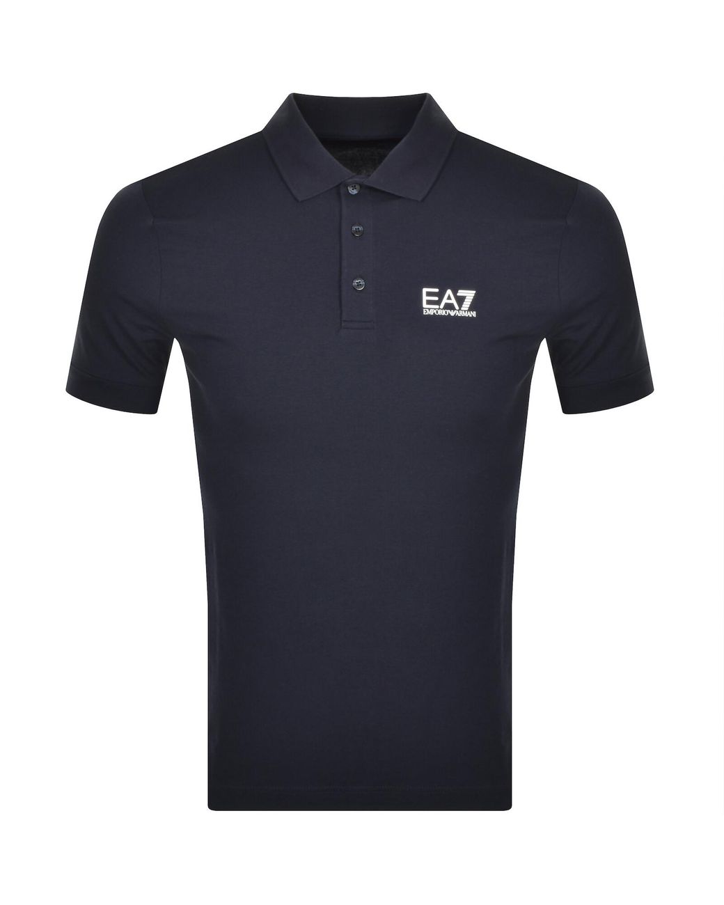 EA7 Blue Emporio Armani Core Id Polo T Shirt for men