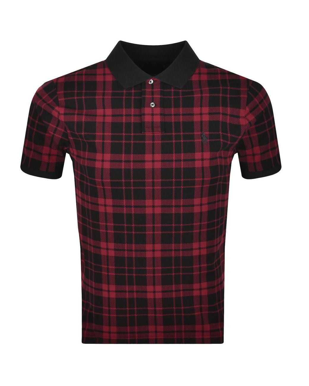 Ralph Lauren Red Edgewood Polo T Shirt for men