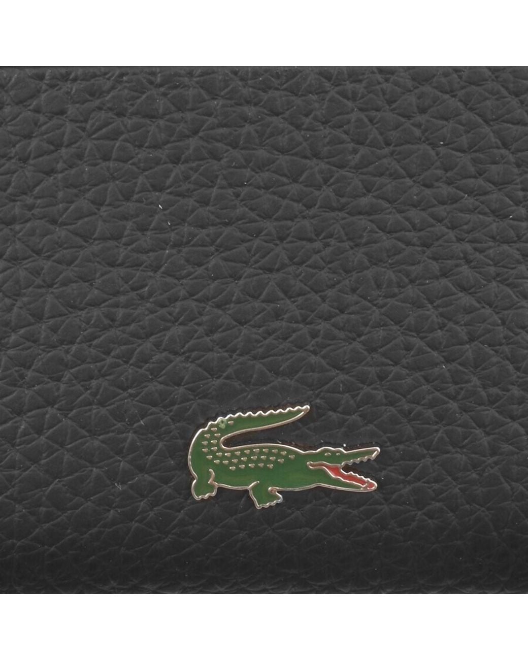 Lacoste Black Card Holder for men
