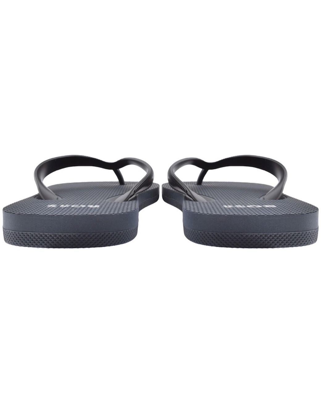 BOSS BUSINESS Blue Boss Tracy Flip Flops for men