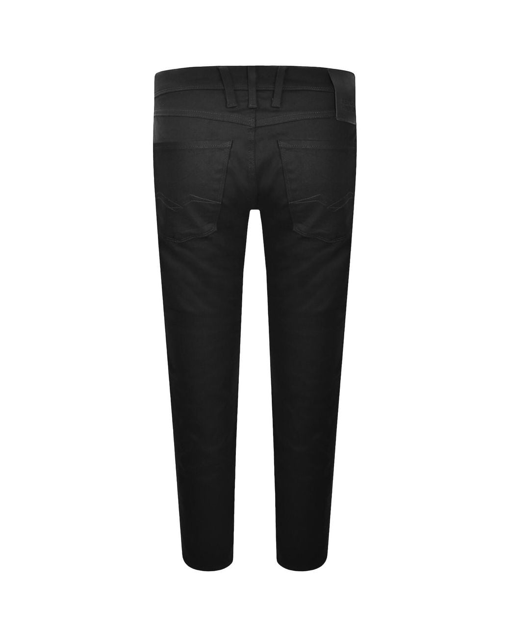 Replay Black Anbass Hyperflex Slim Fit Jeans for men