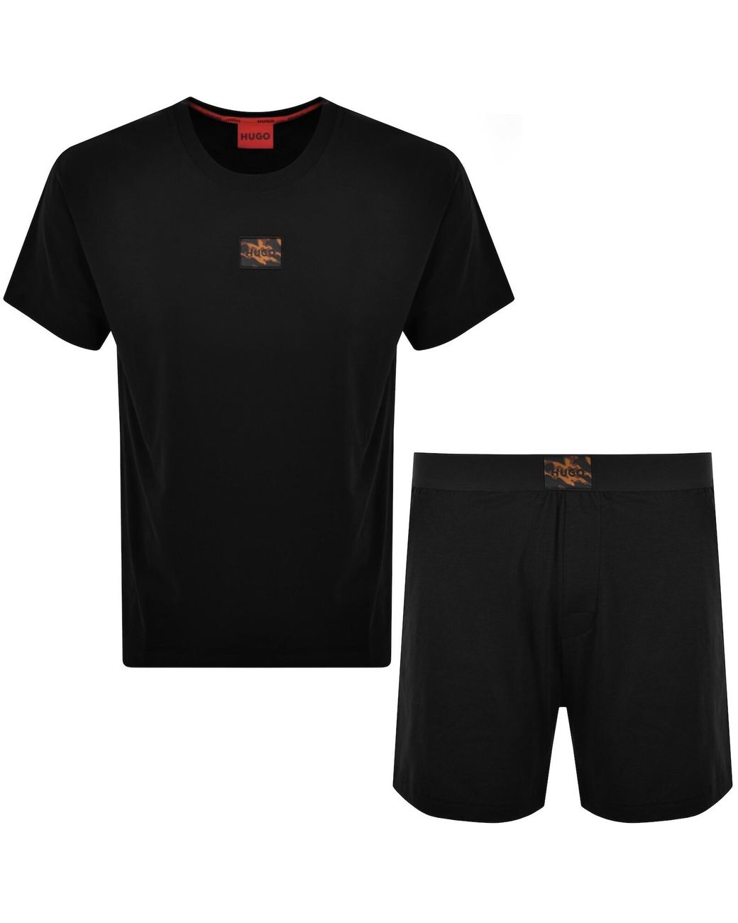 HUGO Black Galaxy Short Set for men