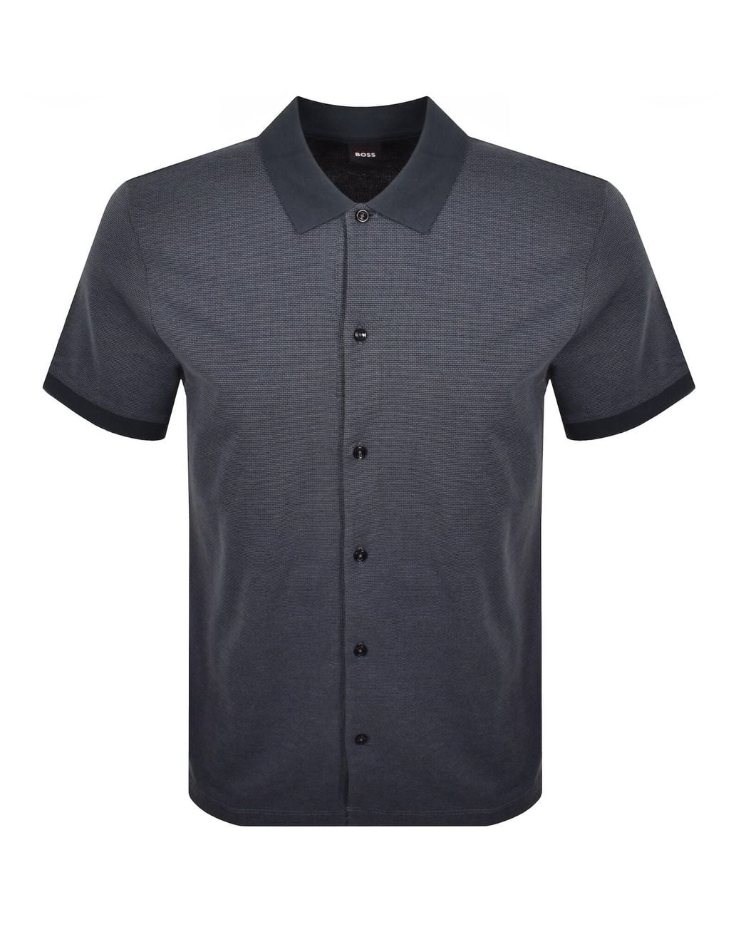 BOSS BUSINESS Blue Boss Powell 102 Polo T Shirt Dark for men