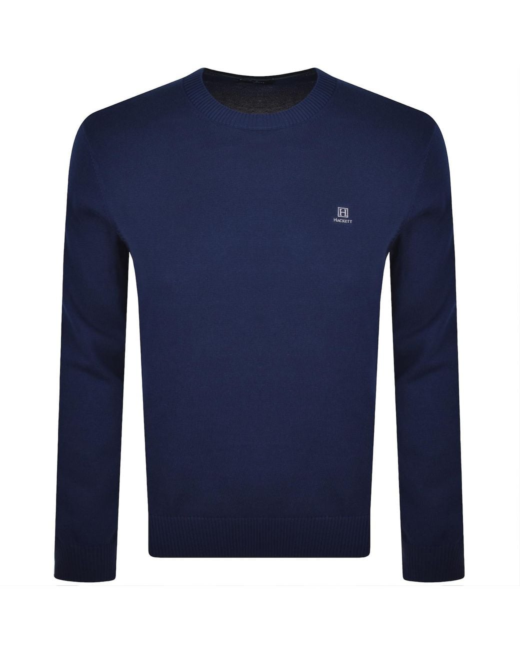 Hackett Blue Heritage Logo Sweatshirt for men