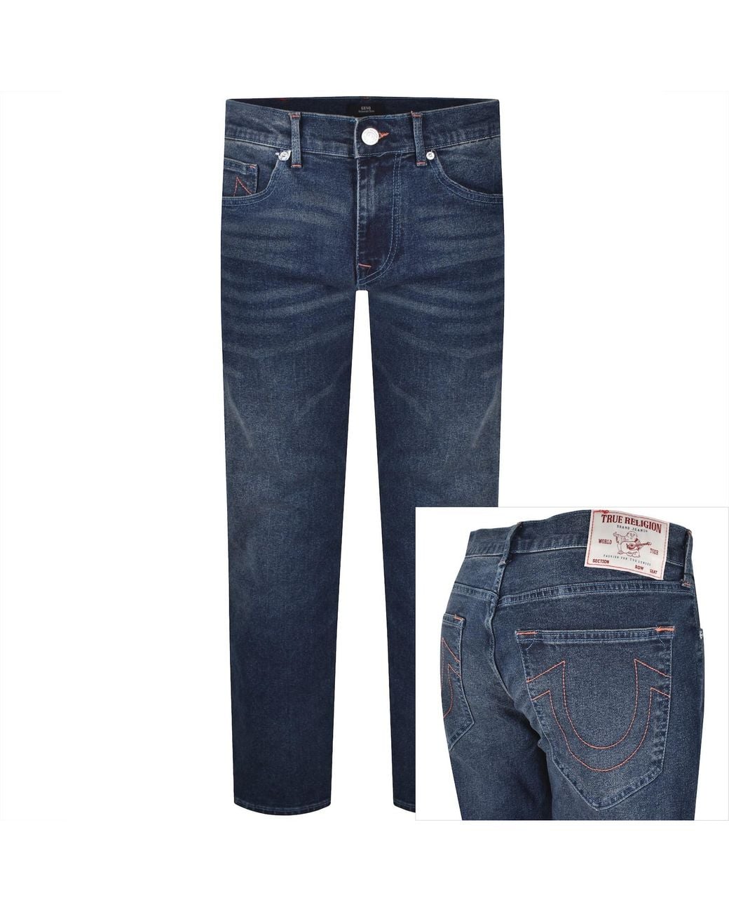 True Religion Blue Geno Sn Nf Jeans for men