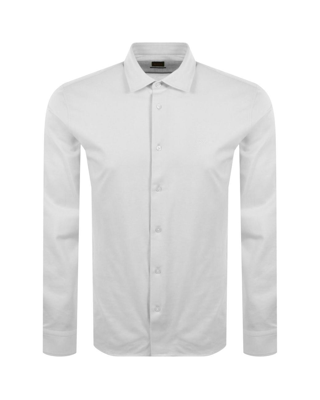 Boss White Boss Mysoft 2 Long Sleeve Shirt for men
