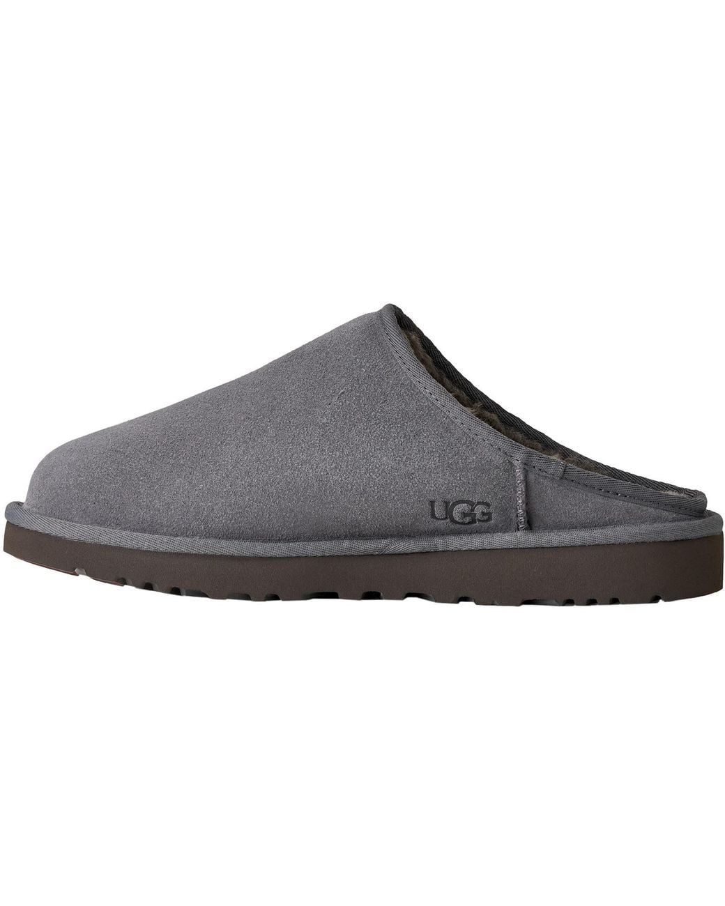 Ugg Gray Slip On Slippers Dark for men