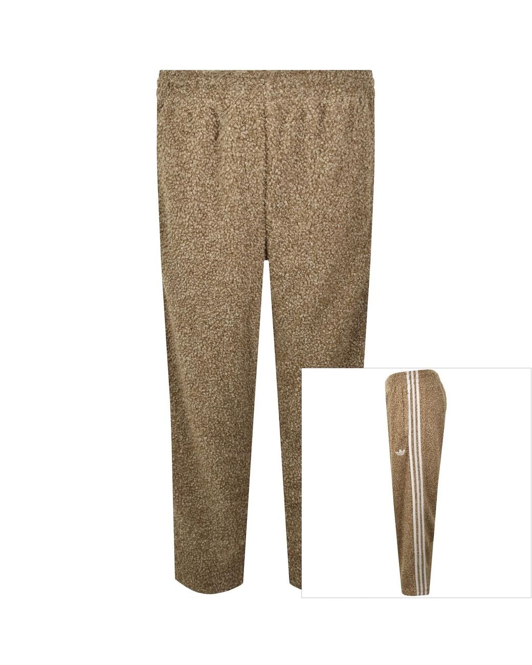 Adidas Originals Natural Boucle Firebird Joggers for men