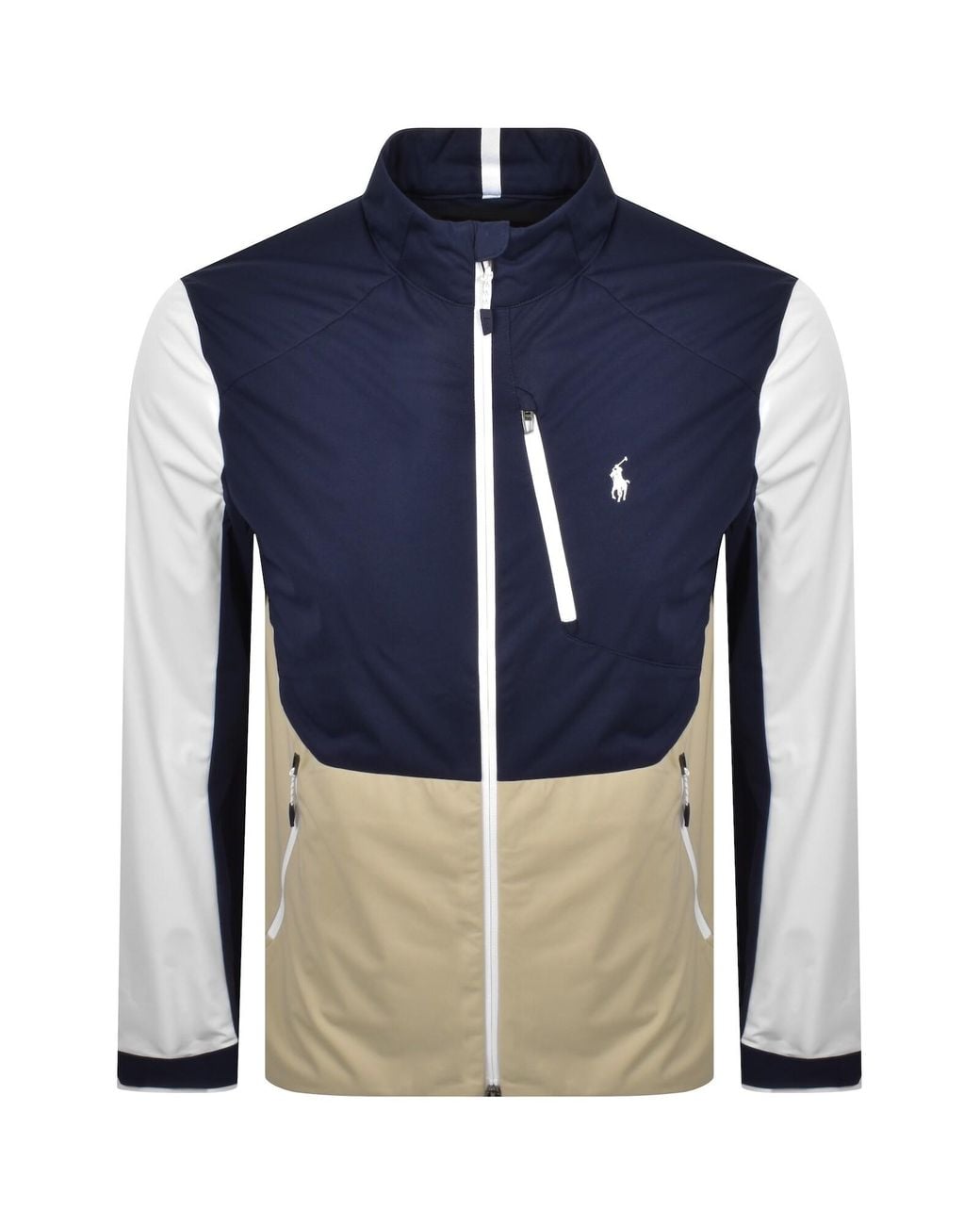 Ralph Lauren Rlx Full Zip Jacket in Blue for Men | Lyst UK