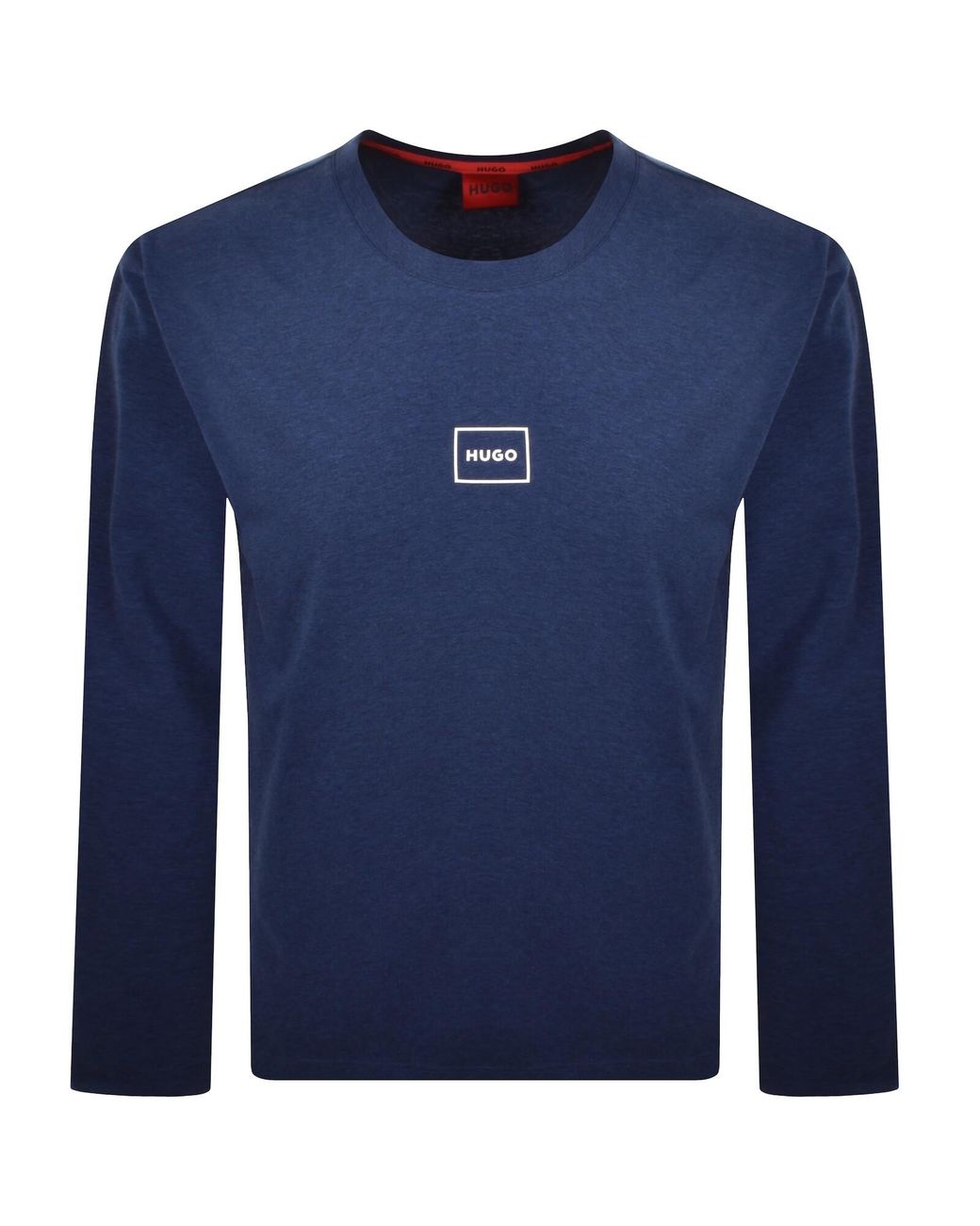 HUGO Blue Laze Long Sleeve T Shirt for men