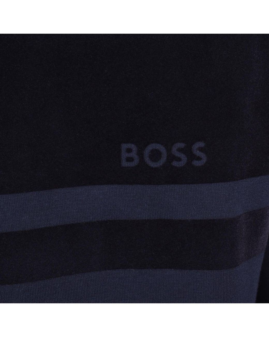 Boss Blue Boss Frost Tape Sweatshirt Dark for men