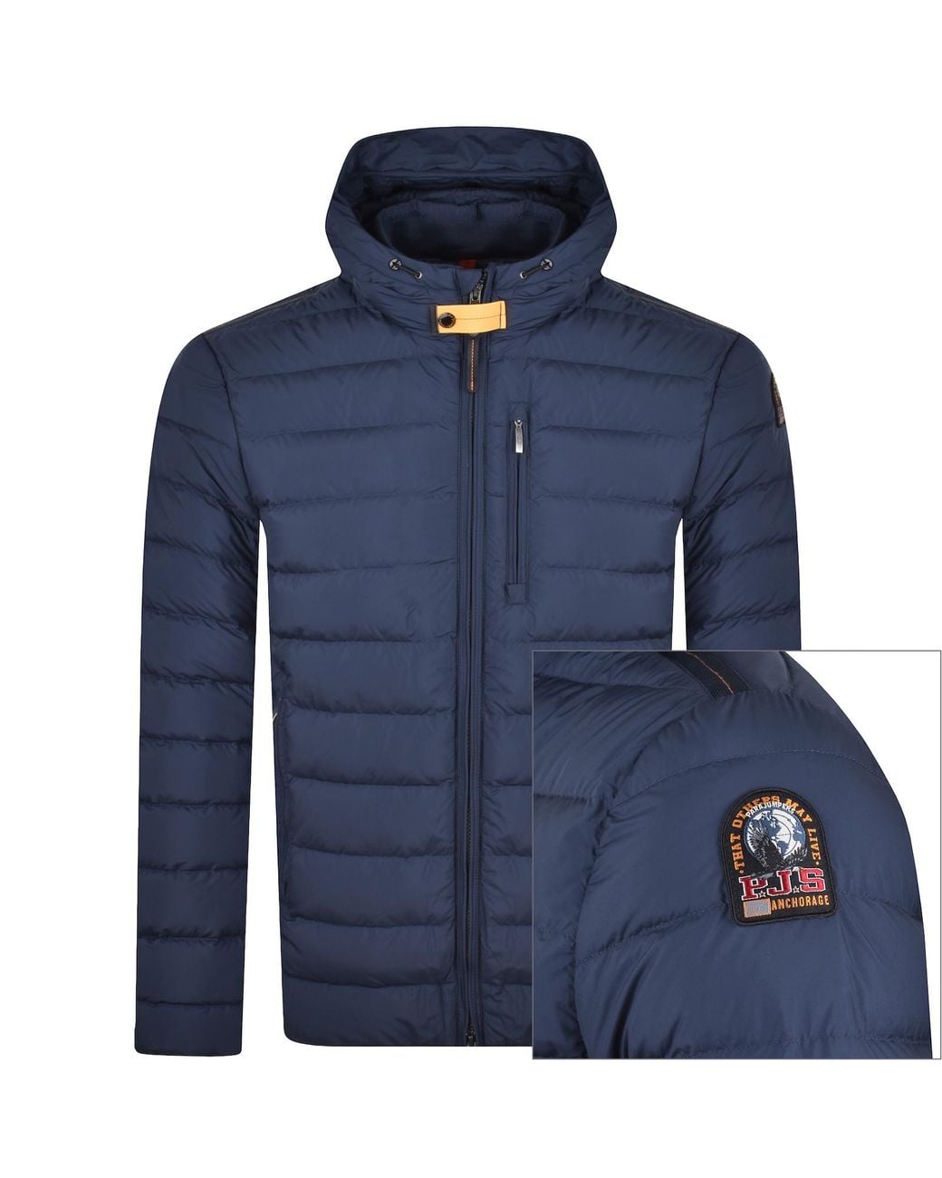 Parajumpers Blue Last Minute Jacket for men