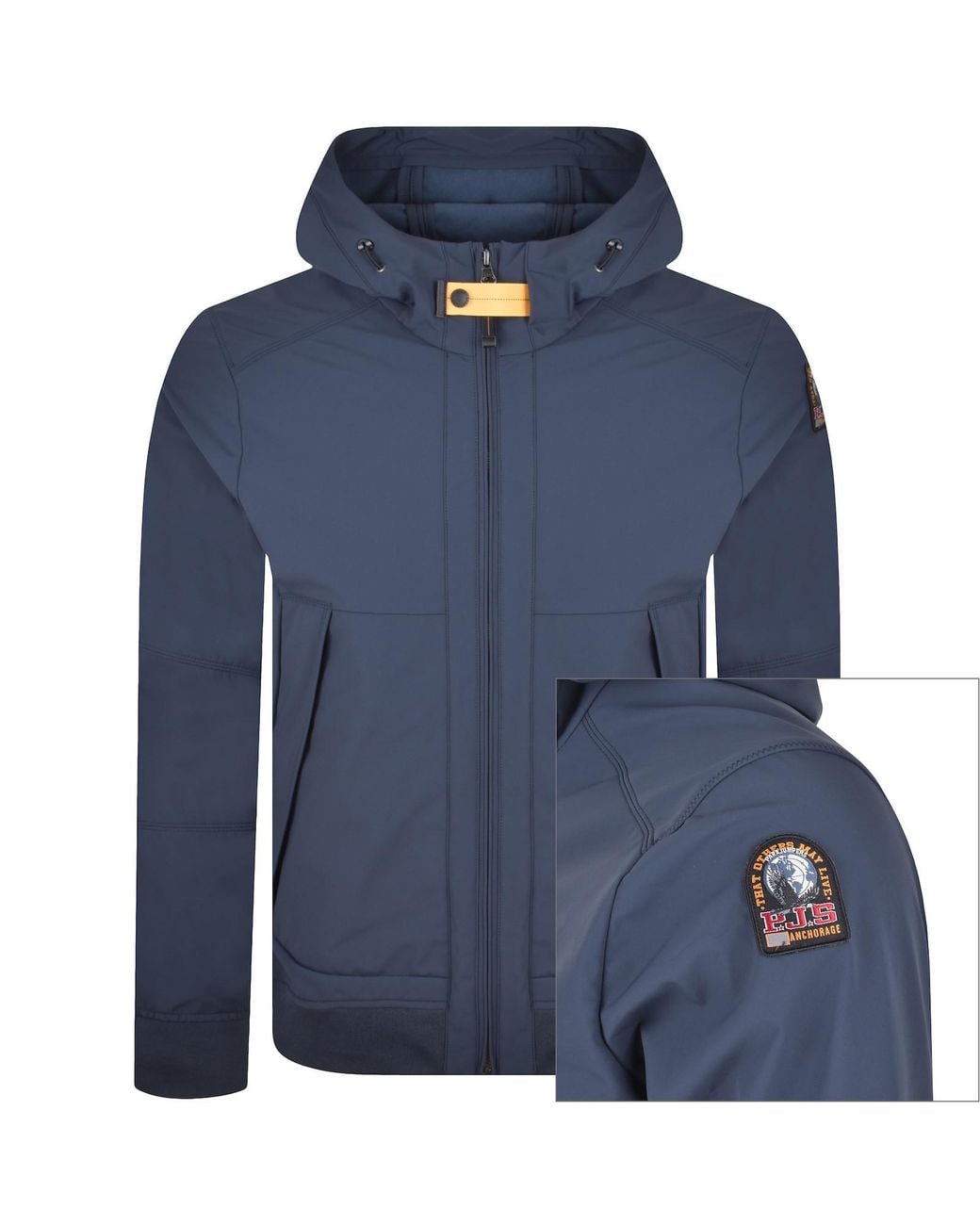 Parajumpers Blue Abner Jacket for men