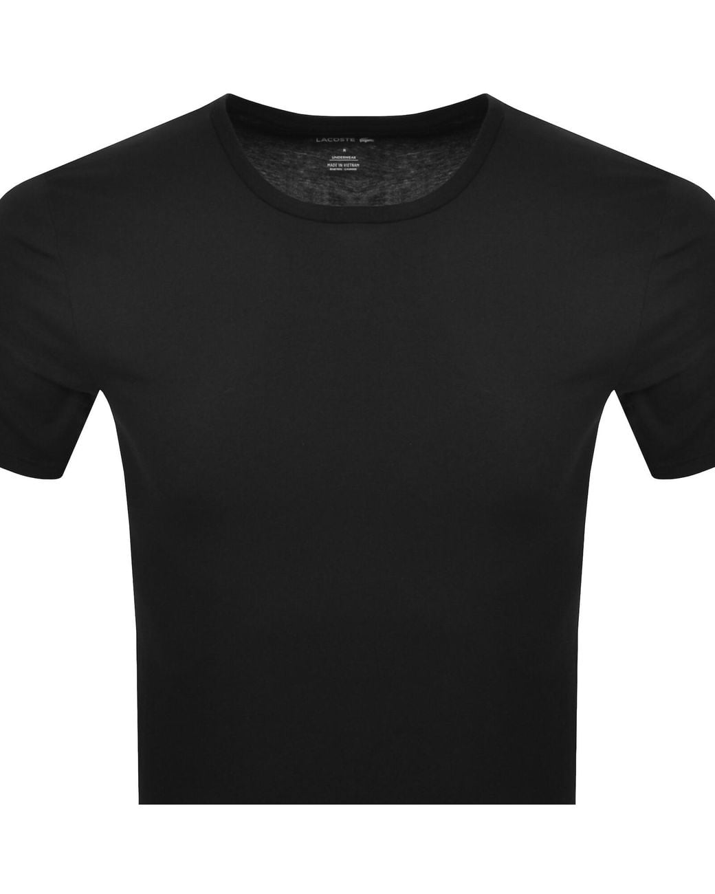 Lacoste Black 3 Pack T Shirts for men