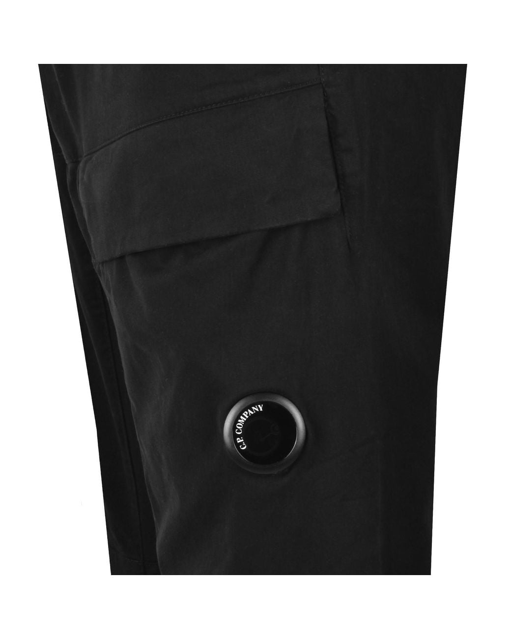 C P Company Black Cp Company Cargo Trousers for men