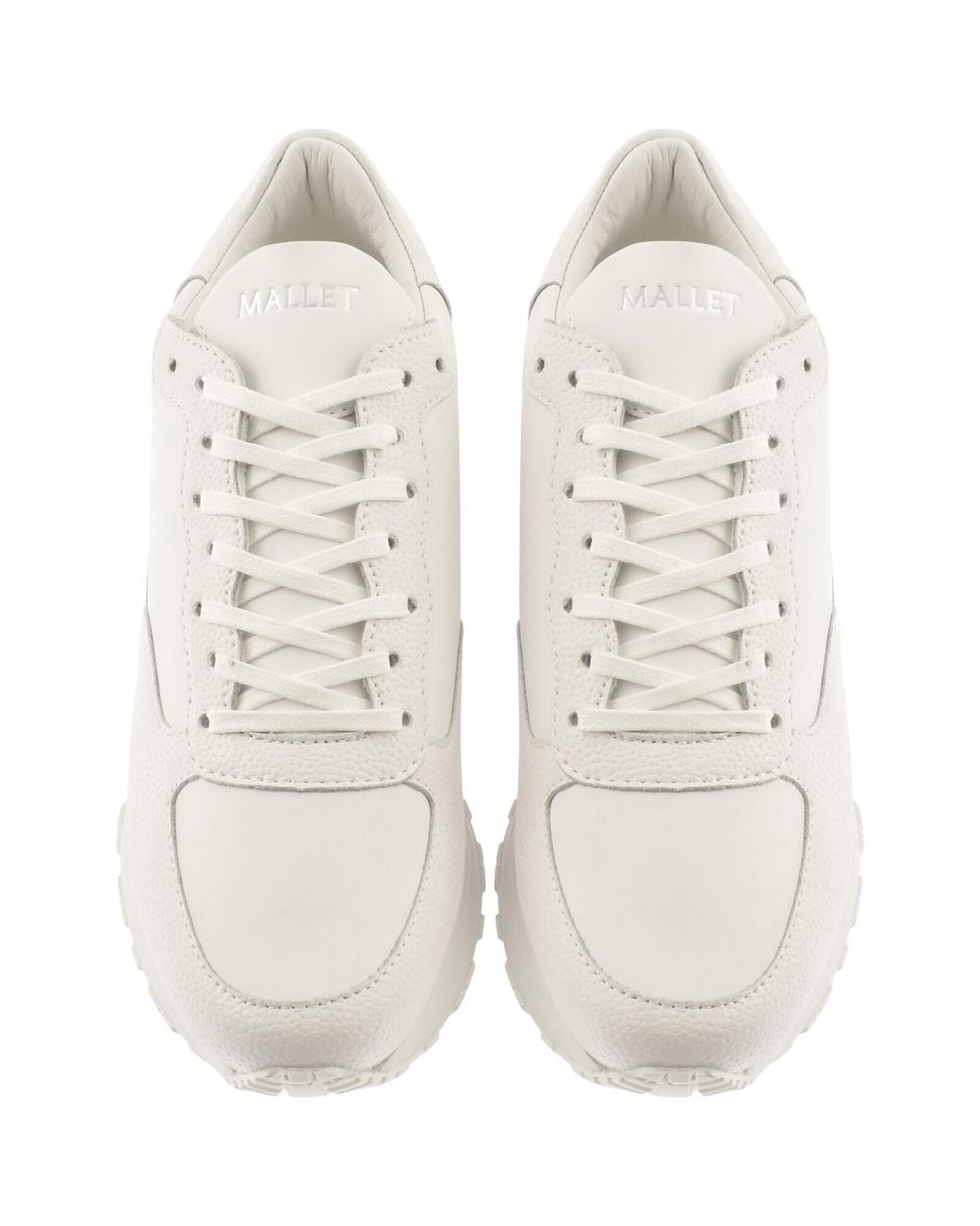 Mallet White Popham Trainers for men