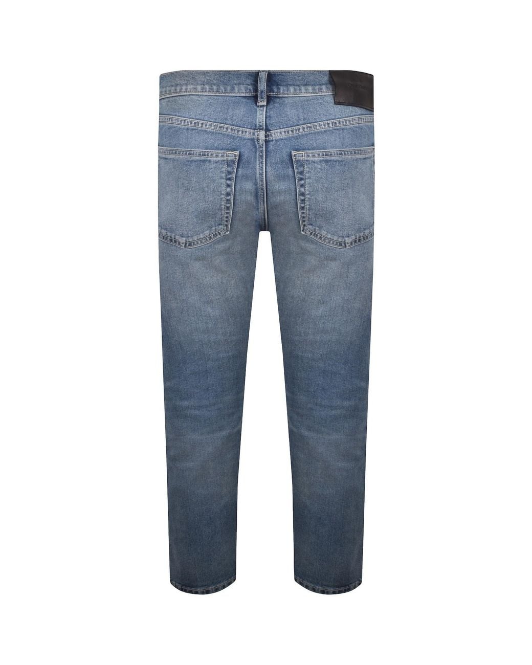 Calvin Klein Blue Slim Straight Fit Jeans for men