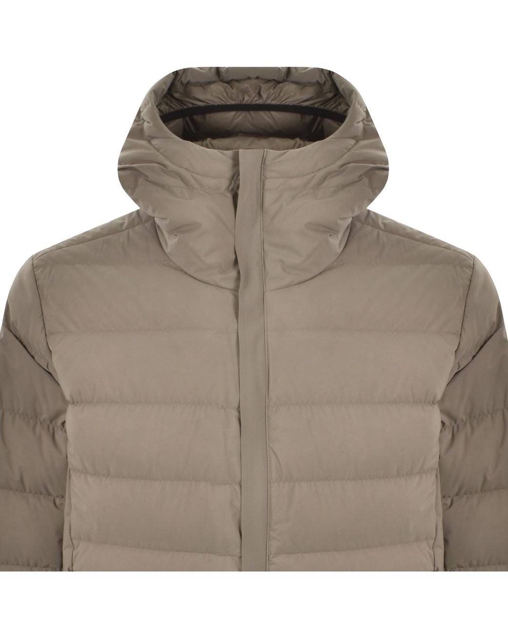 Boss Gray Boss Riplite Down Jacket for men