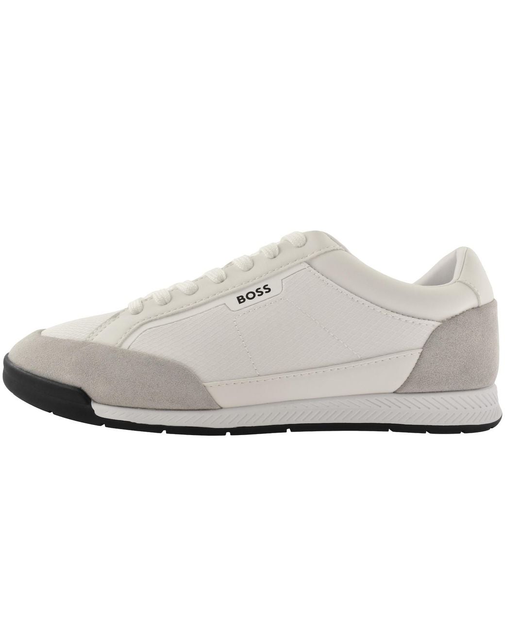 BOSS BUSINESS White Boss Nitan Trainers Open for men