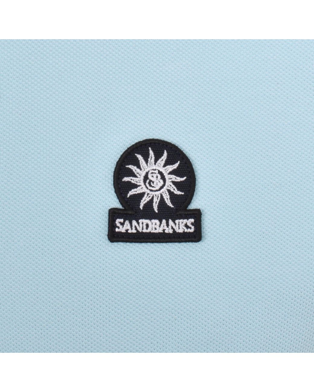 Sandbanks Blue Badge Logo Polo T Shirt for men
