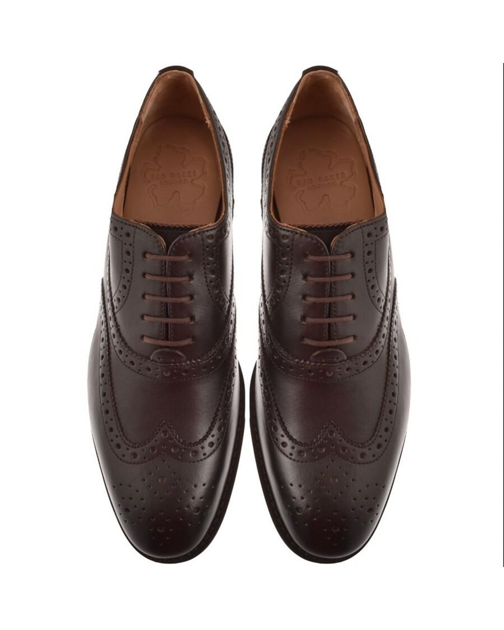 Ted Baker Amaiss Brogues Shoes in Brown for Men | Lyst display picture 3